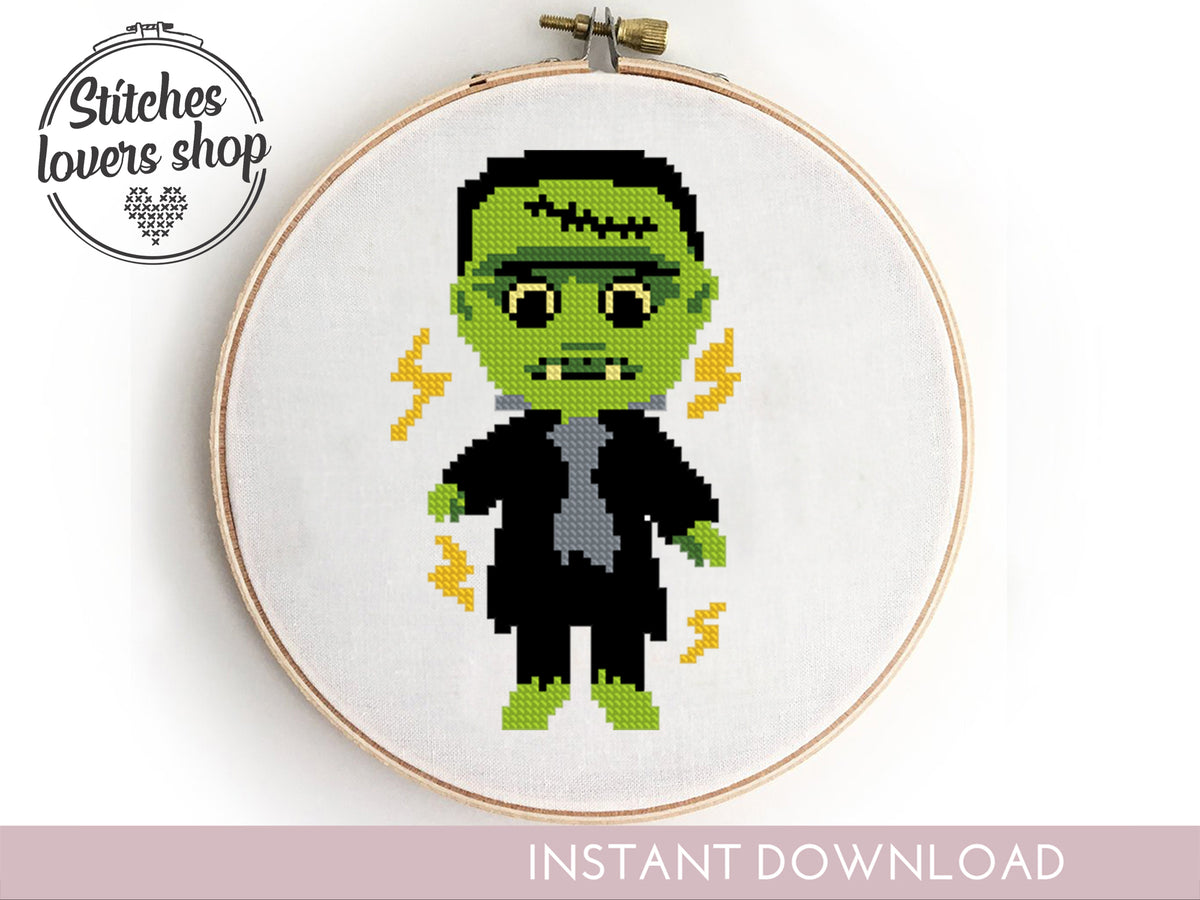 BEETLEJUICE  Inspired DIY Cross Stitch Kit For Beginner Level