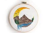 Mountains - Cross Stitch Pattern (Digital Format - PDF)
