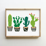 Cactus - Cross Stitch Pattern (Digital Format - PDF)