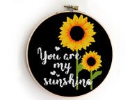 You are my sunshine - Cross Stitch Pattern (Digital Format - PDF)