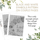 Landscape with quote - Cross Stitch Pattern (Digital Format - PDF)