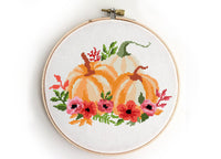 Pumpkins - Cross Stitch Pattern (Digital Format - PDF)